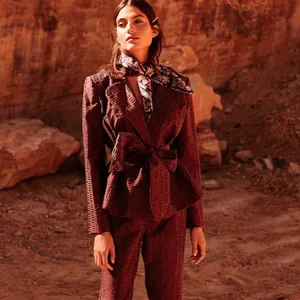 Wonder Blazer in Chocolate Size XS thumbnail 3
