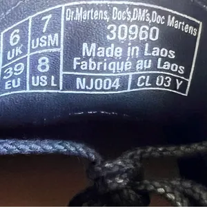 Dr. Martens 1461 Pebble Grain Leather Unisex Oxford Shoe Size 8 or 7 #227A thumbnail 7