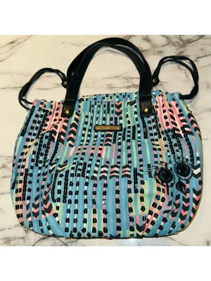 Juicy Couture Tote Bag Y2K Vintage Owl Embellished handbag thumbnail 2