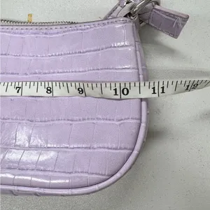 Urban Outfitters Lavender Purple Faux Leather Mini Y2K Handbag Purse Shoulder Bag Spring thumbnail 10