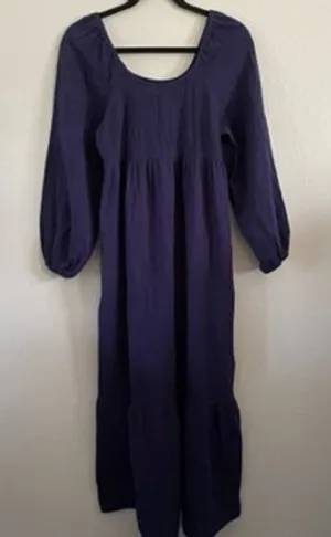 NWT new Universal Thread Long Sleeve Maxi Dress size extra small XS thumbnail 1