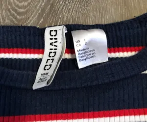 H&M striped t-shirt thumbnail 3
