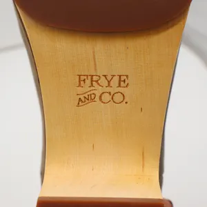 Frye and Co. Boots Womens 8.5 Odessa Chelsea Taupe Wood Heel Platform NEW thumbnail 9