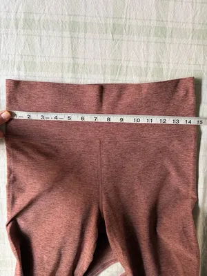 Vuori High-Waist Rust Heather Leggings thumbnail 9