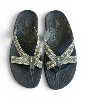 Earth Cabo San Lucas Flip Flops Black Size 8 thumbnail 1
