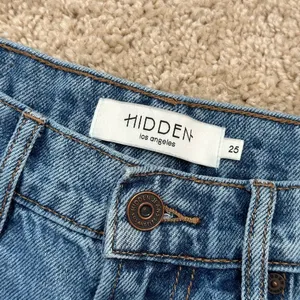 Women's HIDDEN Los Angeles Wide Leg Blue Jeans size 25 thumbnail 6