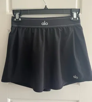 Alo Yoga Tennis Skirt black thumbnail 1