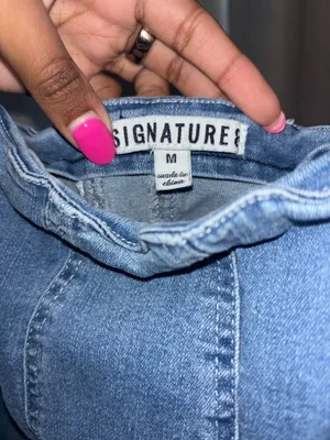 Signature 8 Denim Mini Dress thumbnail 2