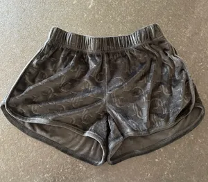 Juicy Couture Velour Shorts Black thumbnail 1