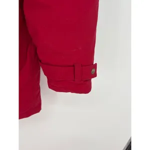 VTG L.L. Bean Penobscot Parka Medium Petite Red Goose‎ Down Hooded Jacket Coat thumbnail 9