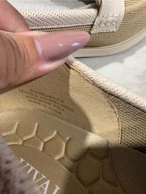Women's Liana Casual Slip-On Loafers in Beige with Ivory Strap thumbnail 7