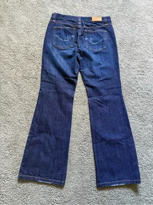 Tommy Hilfiger Low Rise Flare Jeans Womens Size 8 90s Y2K Lightly Distressed thumbnail 9