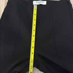 MM Lafleur The Shaw Pant Scuba Black 0 Ankle High Rise Minimalist Work Career thumbnail 7