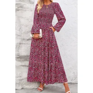 PRETTYGARDEN Flowy Casual Maxi Dress in Size Medium thumbnail 3