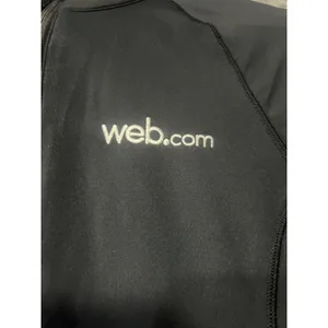 Peter Millar Sweater Womens Medium Long Sleeve High Neck 1/4 Zip‎ Logo Web.com thumbnail 3