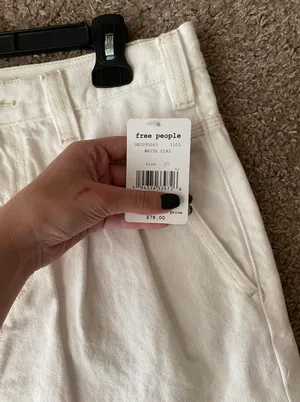 Free People BNWT  Denim Skirt thumbnail 3