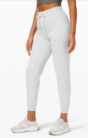 Lululemon Scuba High-Rise Jogger Heathered Core Ultra Light Grey W5DD3S size 4 thumbnail 1