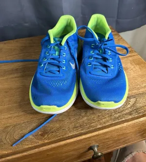 Nike Flex Run 2016 Women's Running Shoes Blue/Volt Size 8.5 (830751-402) thumbnail 1