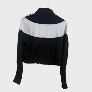 Nike Women's Black and White Bomber Jacket thumbnail 2