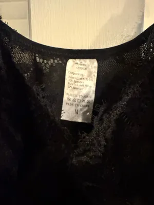 Lace Bodyshaper Bodysuit Black Size M thumbnail 5