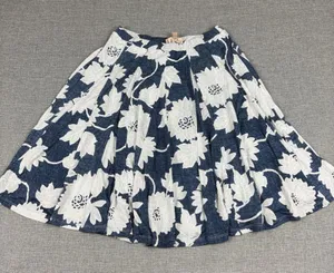 Philosophy Republic Clothing Skirt Womens M Blue Pleated Knee Length Lined thumbnail 1
