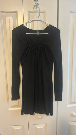 Wild Fable Long Sleeve Dress with a Bow thumbnail 4