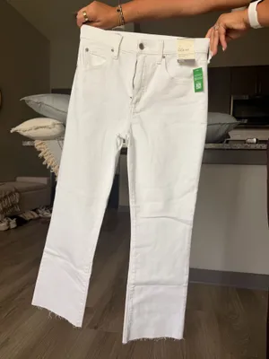 Gap White Jeans thumbnail 1