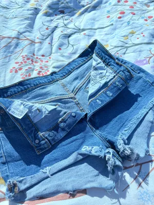 Levi’s 501 Denim Shorts Button Fly thumbnail 2