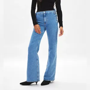 BDG Urban Outfitters Corset Tie-Waist Boot Leg Jeans Size 26 thumbnail 3