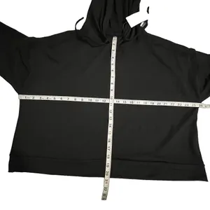 NEW All in Motion Women's XXL Soft Stretch Pullover Hoodie Black NWT thumbnail 7