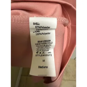 Do & Be Dusty Rose Sheath Dress Sequin Lace Cutout Back Slit‎ Cocktail M NWT thumbnail 4