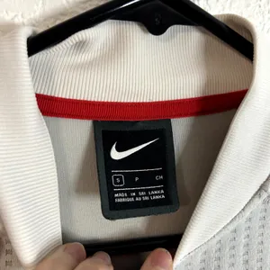 Nike NSW Knit Bomber Jacket Womens Size Small in Off White thumbnail 4