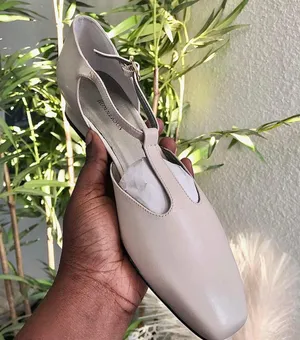 Ros Hommerson VTG Cream beige white t-strap ballet flats mary jane whimsy whimsical #fairycore #balletcore #preppy #schoolgirl 100% Genuine leather Great for a whimsical fairy aesthetic / preppy school girl / office siren core thumbnail 2