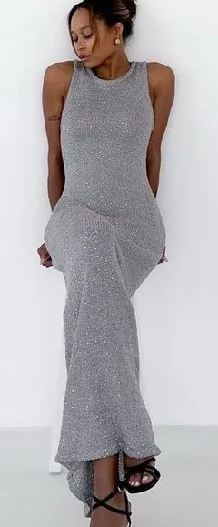 Rumored knit sparkly dress Size XS thumbnail 1