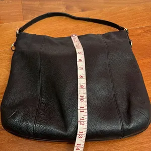 Coach Black‎ Madison Isabelle Leather Hobo Shoulder Bag thumbnail 15