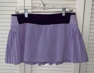 Lululemon Pleated Skirt in Lavender/Purple thumbnail 1