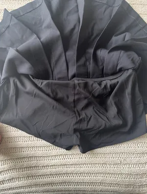 Abercrombie NWOT black pleated mini skirt XS thumbnail 7