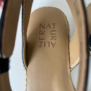 Naturalizer Gionni open toe black sandals 8 thumbnail 7