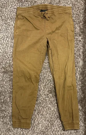 Brown Cargo Pants Size L thumbnail 1