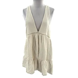NWT Anthropologie Malai Salt Sleeveless Mini‎ Swing Dress Sz M thumbnail 4