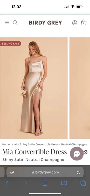 Birdy Grey Bridesmaid Dress thumbnail 3