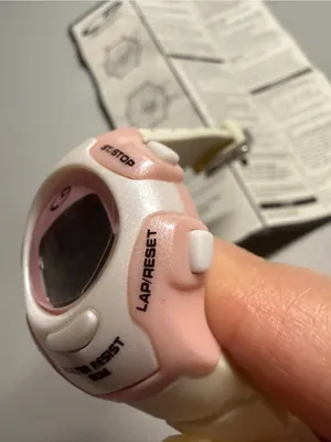 Champion Pink and White Digital Sport Watch thumbnail 5
