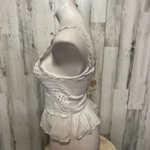 White blouse White Size XS thumbnail 4