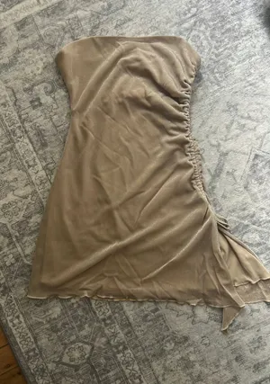 Gold Sparkly Princess Polly Dress thumbnail 1