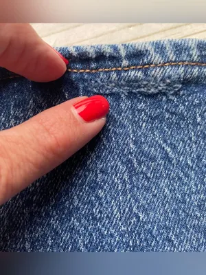 H&M high waist wide leg medium stone wash denim jeans Classic comfy fall winter thumbnail 7