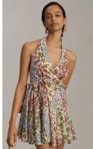 Anthropologie Floral Dress Mini thumbnail 1