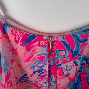 Lilly Pulitzer Lexi Slip Dress Medium Light Pascha Pink Preppy Tropical Resort thumbnail 5