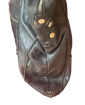 Junior Drake leather hobo bag thumbnail 6