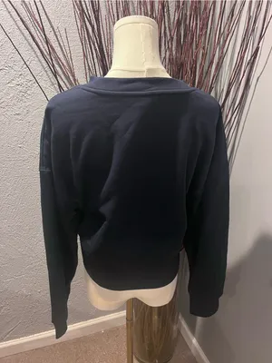 🌸New Wild Fable Navy Blue Crewneck Sweatshirt Size Medium🌸 thumbnail 4