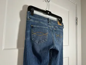 Size 4 Abercrombie and Fitch bootcut flare jeans thumbnail 7